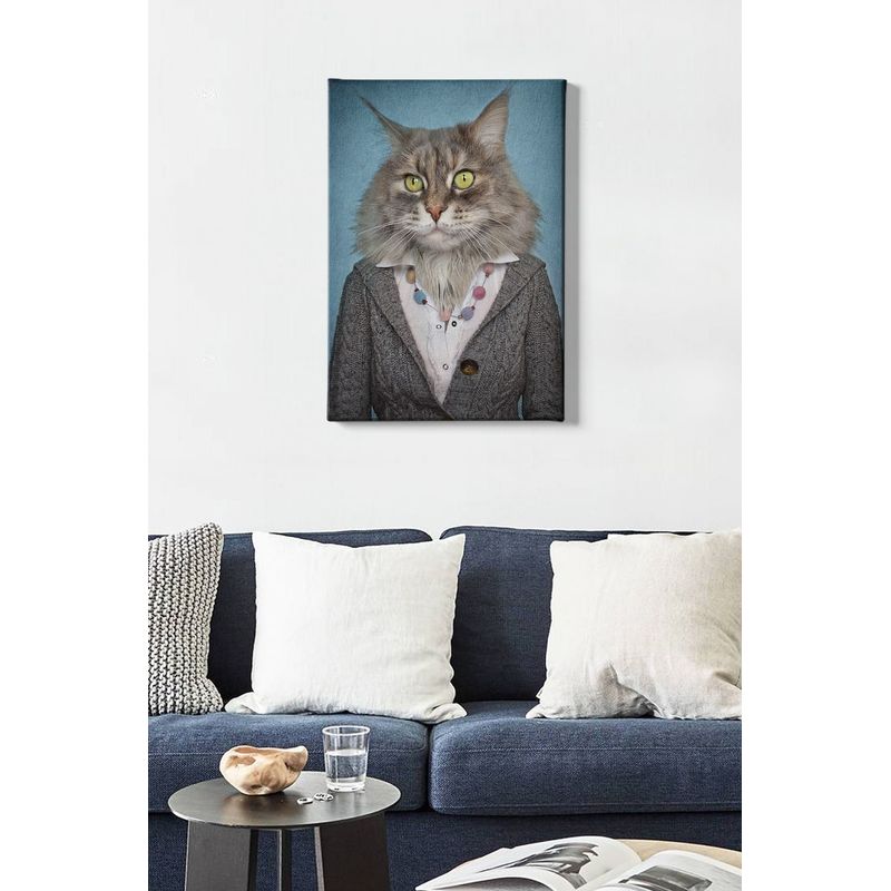 Casa si Gradina - Decoratiuni - Tablouri - Tablou canvas decorativ, Wallxpert, panza, multicolor, 50x70 cm, rama lemn, 529TCR1176 - Infinity.ro