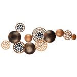 Casa si Gradina - Decoratiuni - Decoratiuni perete - Accesoriu decorativ de perete, Wallxpert, metal, multicolor, 90x8x42 cm, 279ENZ1834 - Infinity.ro