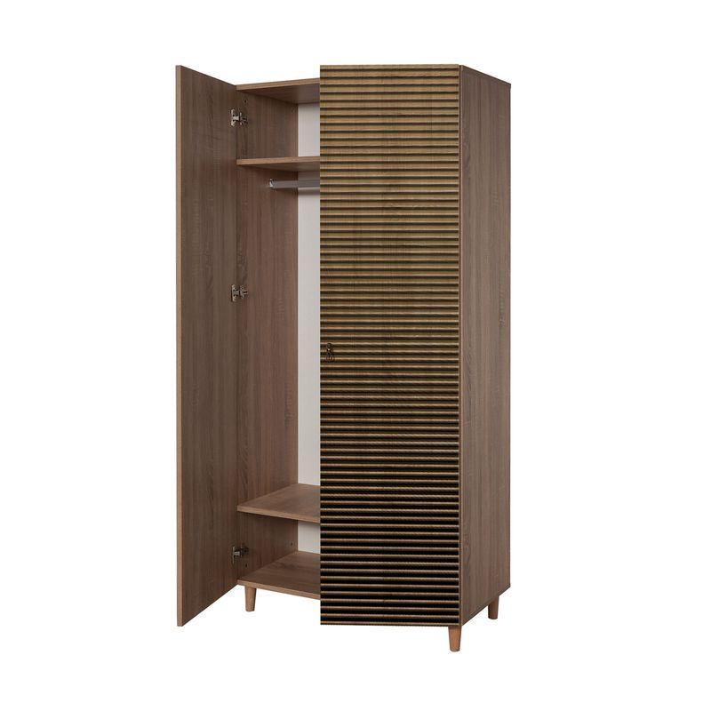 Casa si Gradina - Mobilier - Dulapuri si sifoniere - Sifoniere - Sifonier, Hanah Home, pal melaminat, stejar sonoma, 90x52x192 cm, 869VEL4233 - Infinity.ro