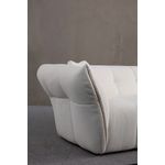 Casa si Gradina - Mobilier - Canapele si coltare - Canapele - Canapea 3 locuri, Atelier Del Sofa, lemn fag si pal, alb, 240x105x75 cm, 560ARE1542 - Infinity.ro