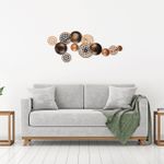 Casa si Gradina - Decoratiuni - Decoratiuni perete - Accesoriu decorativ de perete, Wallxpert, metal, multicolor, 90x8x42 cm, 279ENZ1834 - Infinity.ro