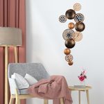 Casa si Gradina - Decoratiuni - Decoratiuni perete - Accesoriu decorativ de perete, Wallxpert, metal, multicolor, 90x8x42 cm, 279ENZ1834 - Infinity.ro