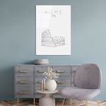 Casa si Gradina - Decoratiuni - Tablouri - Tablou decorativ din sticla, Wallxpert, sticla securizata, multicolor, 70x100 cm, 123BZM1322 - Infinity.ro