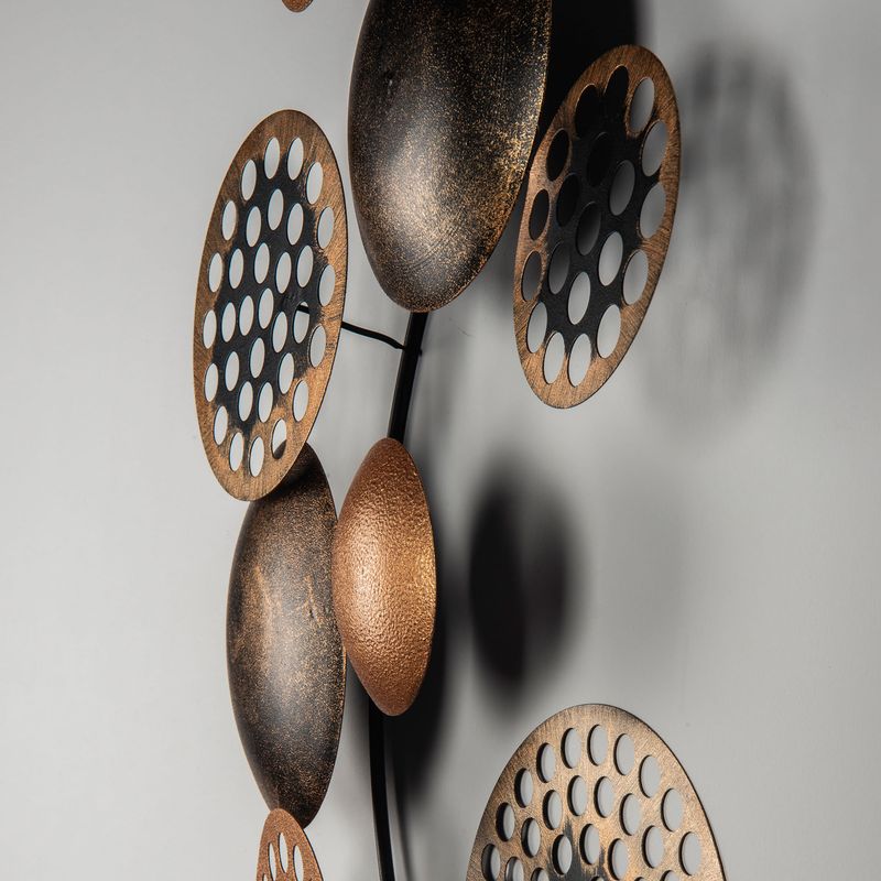Casa si Gradina - Decoratiuni - Decoratiuni perete - Accesoriu decorativ de perete, Wallxpert, metal, multicolor, 90x8x42 cm, 279ENZ1834 - Infinity.ro