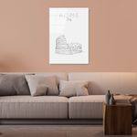Casa si Gradina - Decoratiuni - Tablouri - Tablou decorativ din sticla, Wallxpert, sticla securizata, multicolor, 70x100 cm, 123BZM1322 - Infinity.ro