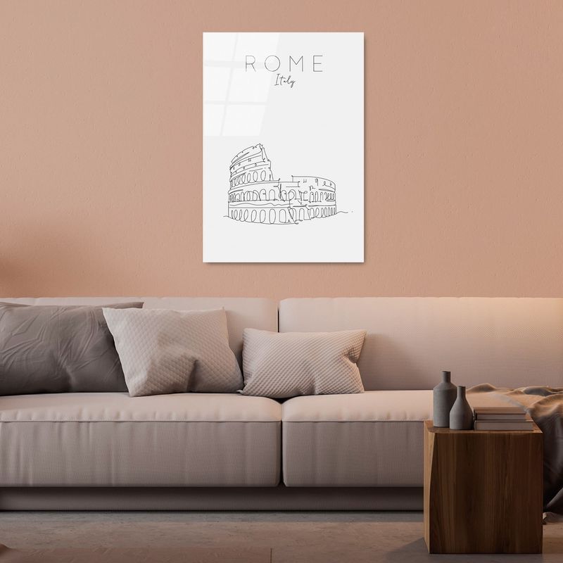 Casa si Gradina - Decoratiuni - Tablouri - Tablou decorativ din sticla, Wallxpert, sticla securizata, multicolor, 70x100 cm, 123BZM1322 - Infinity.ro