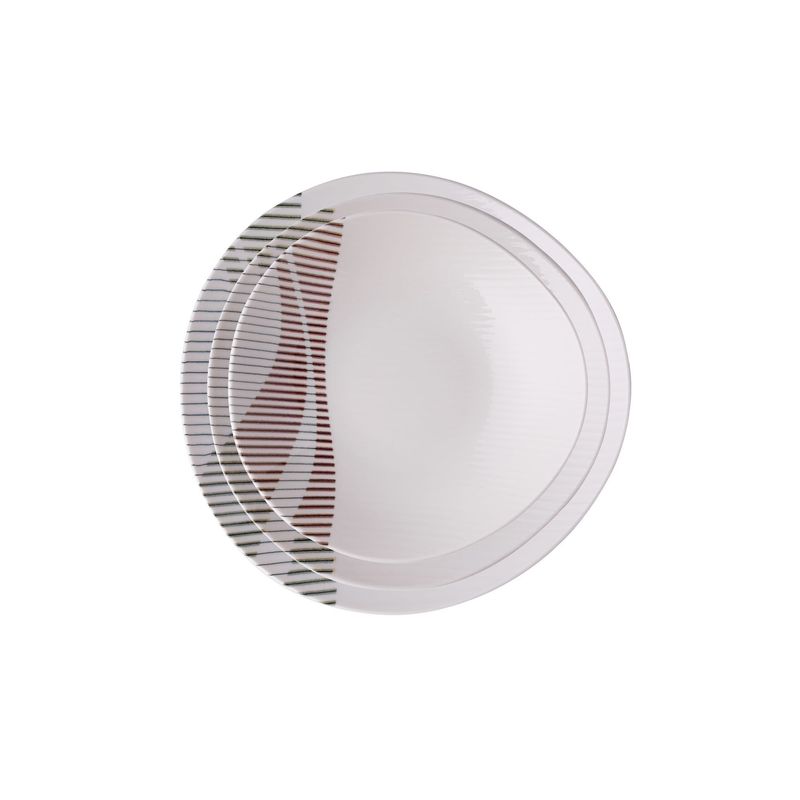 Casa si Gradina - Bucatarie si vesela - Vesela si tacamuri - Servicii de masa - Serviciu de masa 24 piese, Hermia, portelan, multicolor, 387GRP1370 - Infinity.ro