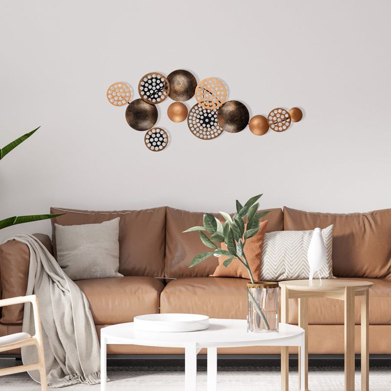 Casa si Gradina - Decoratiuni - Decoratiuni perete - Accesoriu decorativ de perete, Wallxpert, metal, multicolor, 90x8x42 cm, 279ENZ1834 - Infinity.ro