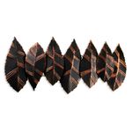 Casa si Gradina - Decoratiuni - Decoratiuni perete - Accesoriu decorativ de perete, Wallxpert, metal, multicolor, 52x114 cm, 930DYU1219 - Infinity.ro