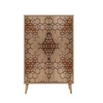 Casa si Gradina - Mobilier - Dulapuri si sifoniere - Dulapuri - Dulap multifunctional, Hanah Home, pal melaminat, stejar sonoma, 80x36x127 cm, 869VEL3980 - Infinity.ro