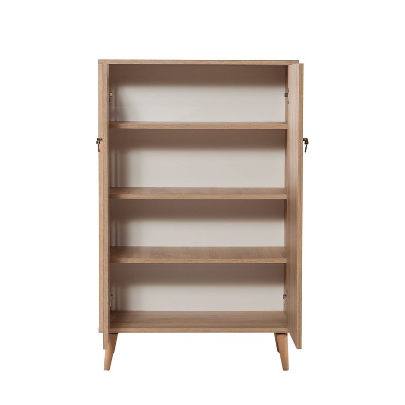 Casa si Gradina - Mobilier - Dulapuri si sifoniere - Dulapuri - Dulap multifunctional, Hanah Home, pal melaminat, stejar sonoma, 80x36x127 cm, 863SPH3926 - Infinity.ro