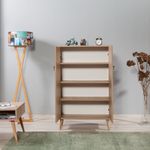 Casa si Gradina - Mobilier - Dulapuri si sifoniere - Dulapuri - Dulap multifunctional, Hanah Home, pal melaminat, stejar sonoma, 80x36x127 cm, 869VEL3980 - Infinity.ro