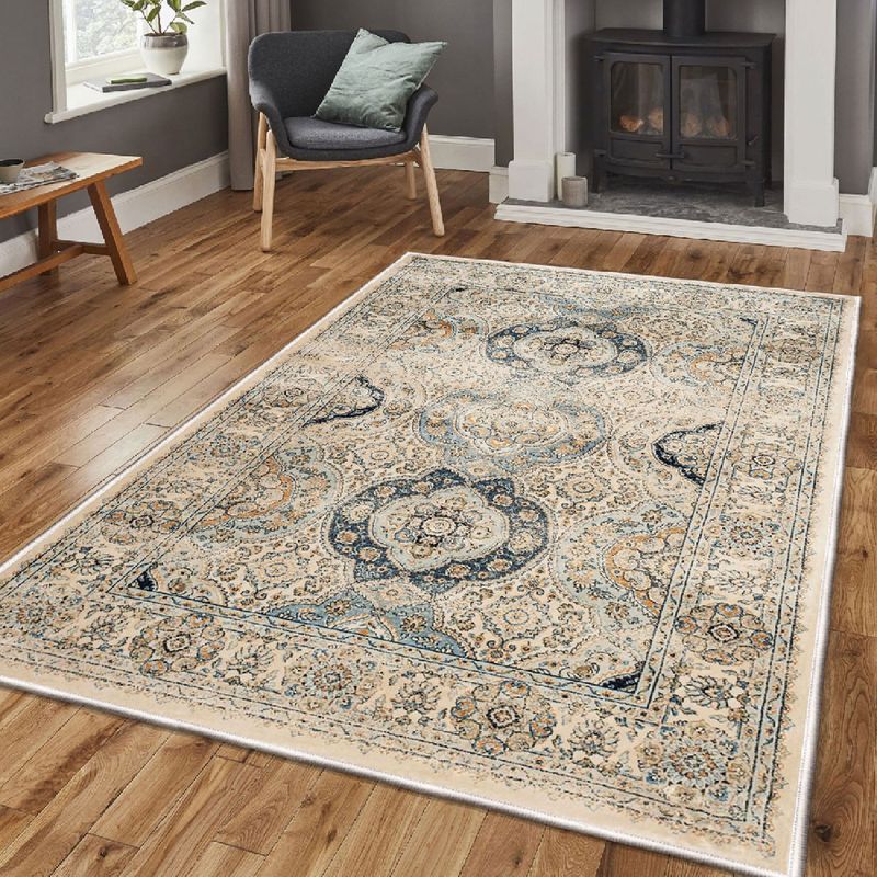 Casa si Gradina - Textile si covoare - Covoare - Covorase intrare - Covoras de intrare, Conceptum Hypnose, multicolor, 80x150 cm, catifea, antiderapant, 599HFT3155 - Infinity.ro
