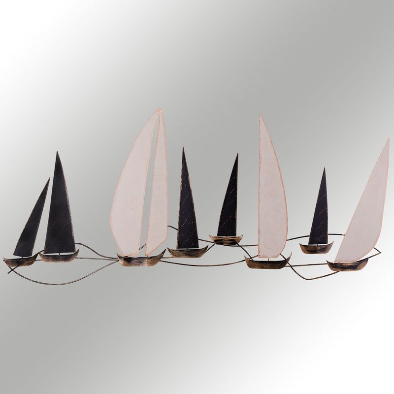 Casa si Gradina - Decoratiuni - Decoratiuni perete - Accesoriu decorativ de perete, Wallxpert, metal, multicolor, 117x5x52 cm - Infinity.ro