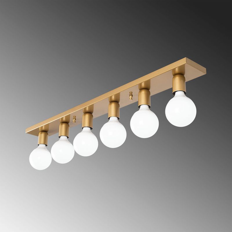 Casa si Gradina - Corpuri si surse de iluminat - Lustre si pendule - Candelabru, Opviq, metal, auriu, 91x10x10 cm - Infinity.ro