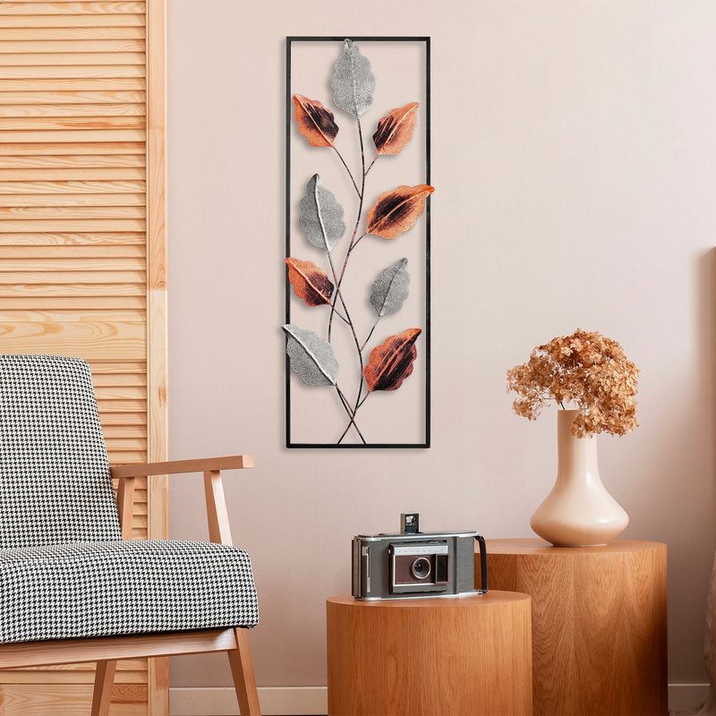 Casa si Gradina - Decoratiuni - Decoratiuni perete - Accesoriu decorativ de perete, Wallxpert, metal, multicolor, 32x90 cm, 930DYU1203 - Infinity.ro