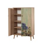 Casa si Gradina - Mobilier - Dulapuri si sifoniere - Dulapuri - Dulap multifunctional, Hanah Home, pal melaminat, stejar sonoma, 80x36x127 cm, 863SPH3927 - Infinity.ro