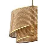 Casa si Gradina - Corpuri si surse de iluminat - Lustre si pendule - Candelabru, Opviq, metal, bej auriu, 32x32x65 cm - Infinity.ro