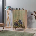 Casa si Gradina - Mobilier - Dulapuri si sifoniere - Dulapuri - Dulap multifunctional, Hanah Home, pal melaminat, stejar sonoma, 80x36x127 cm, 863SPH3927 - Infinity.ro