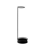 Casa si Gradina - Decoratiuni - Obiecte decorative - Suporturi umbrele - Suport umbrele, Aberto Design, metal, negru, 22x22x75 cm - Infinity.ro