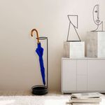 Casa si Gradina - Decoratiuni - Obiecte decorative - Suporturi umbrele - Suport umbrele, Aberto Design, metal, negru, 22x22x75 cm - Infinity.ro