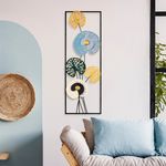 Casa si Gradina - Decoratiuni - Decoratiuni perete - Accesoriu decorativ de perete, Wallxpert, metal, multicolor, 32x90x4 cm, 930DYU1283 - Infinity.ro