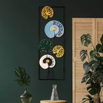 Casa si Gradina - Decoratiuni - Decoratiuni perete - Accesoriu decorativ de perete, Wallxpert, metal, multicolor, 32x90x4 cm, 930DYU1283 - Infinity.ro