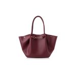 Fashion, accesorii si bijuterii - Femei - Accesorii femei - Genti si rucsacuri femei - Geanta tote, Lucky Bees, piele polivinilica, rosu bordo, 28x10x17 cm - Infinity.ro