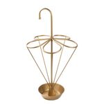Casa si Gradina - Decoratiuni - Obiecte decorative - Suporturi umbrele - Suport umbrele, Aberto Design, metal, auriu, 40x40x76 cm - Infinity.ro
