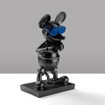 Casa si Gradina - Decoratiuni - Obiecte decorative - Accesorii decorative - Obiect decorativ, Aberto Design, 100% poliester, negru albastru, 18x32x12 cm - Infinity.ro