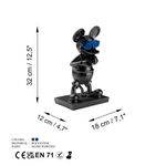 Casa si Gradina - Decoratiuni - Obiecte decorative - Accesorii decorative - Obiect decorativ, Aberto Design, 100% poliester, negru albastru, 18x32x12 cm - Infinity.ro