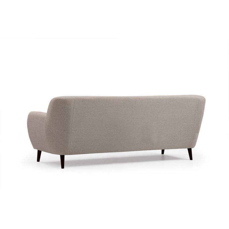 Casa si Gradina - Mobilier - Canapele si coltare - Canapele - Canapea 3 locuri, Hanah Home, lemn fag si pal, bej, 220x87x87 cm - Infinity.ro