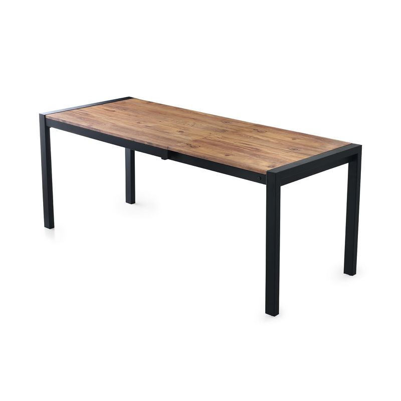 Casa si Gradina - Mobilier - Mese si birouri - Mese bucatarie si dining - Masa de dining, Hanah Home, PAL melaminat, pin atlantic, 120-187x74x75 cm - Infinity.ro