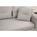 Casa si Gradina - Mobilier - Canapele si coltare - Coltare - Coltar, Atelier Del Sofa, lemn fag si pal, gri deschis, 140x385x200 cm - Infinity.ro