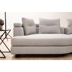 Casa si Gradina - Mobilier - Canapele si coltare - Coltare - Coltar, Atelier Del Sofa, lemn fag si pal, gri deschis, 140x385x200 cm - Infinity.ro