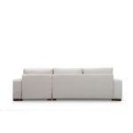 Casa si Gradina - Mobilier - Canapele si coltare - Coltare - Coltar, Hanah Home, lemn de fag si pal, alb, 270x194x95 cm - Infinity.ro