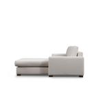 Casa si Gradina - Mobilier - Canapele si coltare - Coltare - Coltar, Hanah Home, lemn de fag si pal, alb, 270x194x95 cm - Infinity.ro