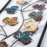 Casa si Gradina - Decoratiuni - Decoratiuni perete - Accesoriu decorativ de perete, Wallxpert, metal, multicolor, 32x90 cm, 930DYU1206 - Infinity.ro