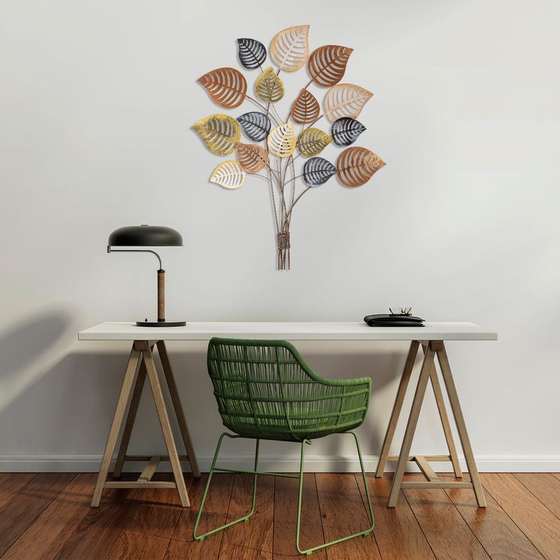 Casa si Gradina - Decoratiuni - Decoratiuni perete - Accesoriu decorativ de perete, Wallxpert, metal, multicolor, 108x83 cm - Infinity.ro