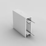 Casa si Gradina - Mobilier - Mobilier baie - Comode baie - Comoda baie, Hanah Home, pal melaminat, alb, 19x55x60 cm - Infinity.ro