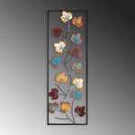 Casa si Gradina - Decoratiuni - Decoratiuni perete - Accesoriu decorativ de perete, Wallxpert, metal, multicolor, 32x90 cm, 930DYU1206 - Infinity.ro
