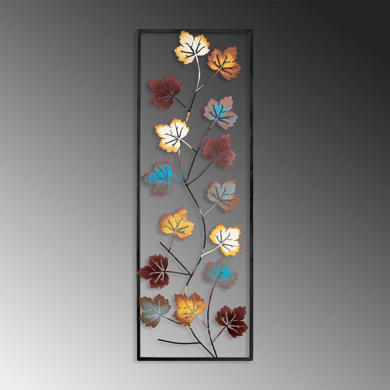 Casa si Gradina - Decoratiuni - Decoratiuni perete - Accesoriu decorativ de perete, Wallxpert, metal, multicolor, 32x90 cm, 930DYU1206 - Infinity.ro
