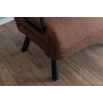 Casa si Gradina - Mobilier - Canapele si coltare - Canapele - Canapea extensibila, Hanah Home, metal, in, maro deschis, 175x60 cm - Infinity.ro