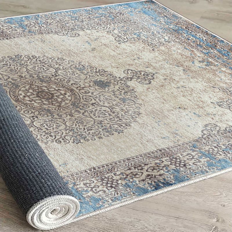 Casa si Gradina - Textile si covoare - Covoare - Covoare casa - Covor, Conceptum Hypnose, multicolor, 80x120 cm, catifea, antiderapant, 599HFT1634 - Infinity.ro