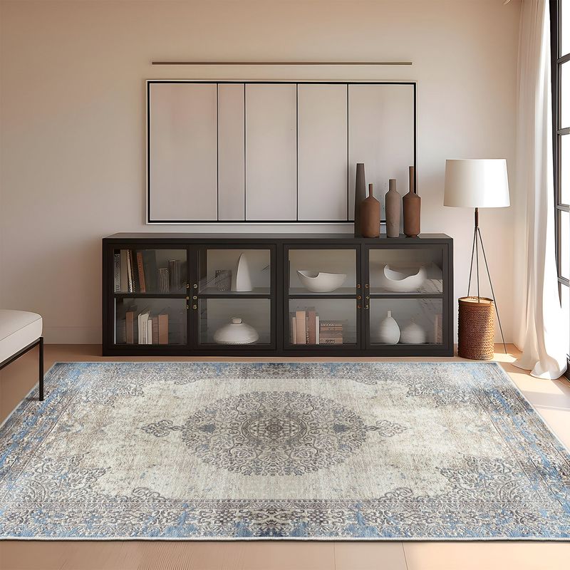 Casa si Gradina - Textile si covoare - Covoare - Covoare casa - Covor, Conceptum Hypnose, multicolor, 80x120 cm, catifea, antiderapant, 599HFT1634 - Infinity.ro
