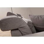 Casa si Gradina - Mobilier - Canapele si coltare - Coltare - Coltar, Hanah Home, textil, gri deschis, 304x190x100 cm - Infinity.ro