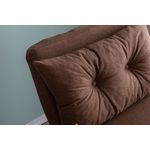 Casa si Gradina - Mobilier - Canapele si coltare - Canapele - Canapea extensibila, Hanah Home, metal, in, maro deschis, 175x60 cm - Infinity.ro