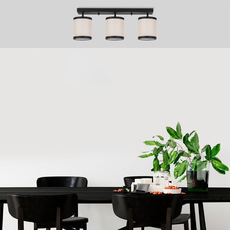 Casa si Gradina - Corpuri si surse de iluminat - Lustre si pendule - Candelabru, Opviq, metal, negru alb, 66x20x21 cm - Infinity.ro