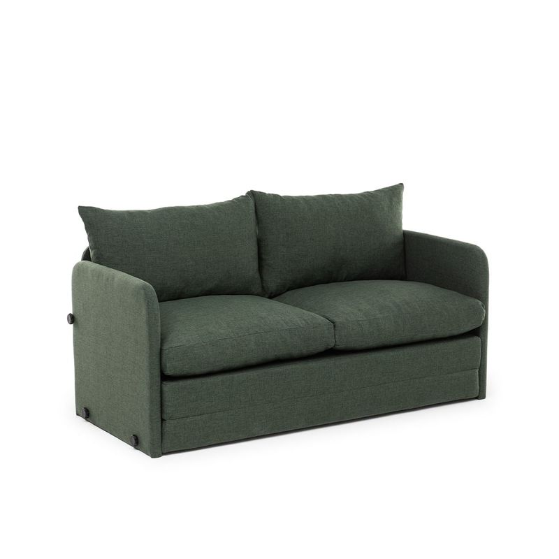 Casa si Gradina - Mobilier - Canapele si coltare - Canapele - Canapea extensibila, Atelier Del Sofa, textil, verde, 148x70x66 cm - Infinity.ro