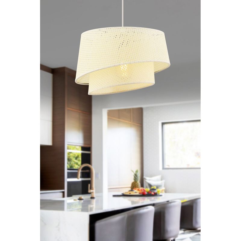 Casa si Gradina - Corpuri si surse de iluminat - Lustre si pendule - Candelabru, Opviq, metal, alb, 32x32x65 cm - Infinity.ro